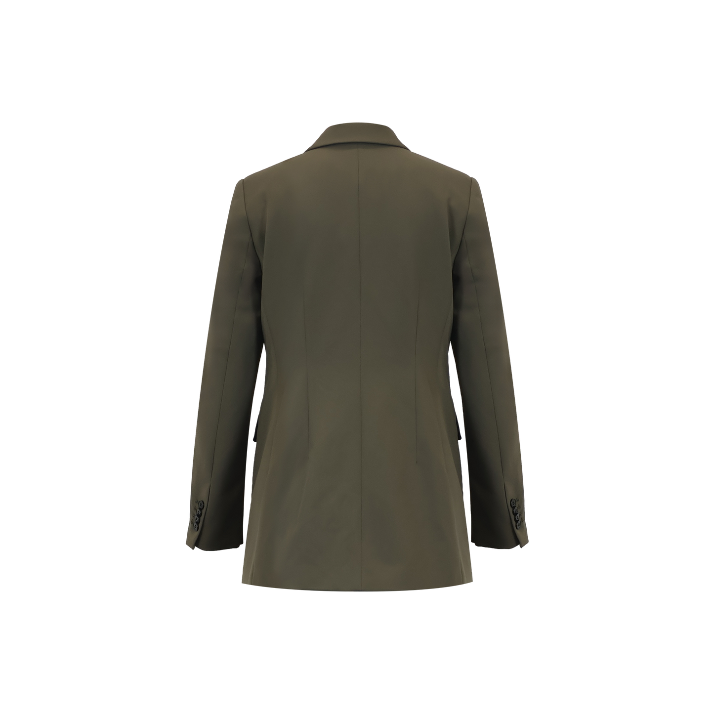 Adjustable Reconstructed Blazer with Metallic Zippers