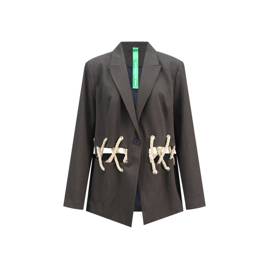Open-Frame Blazer