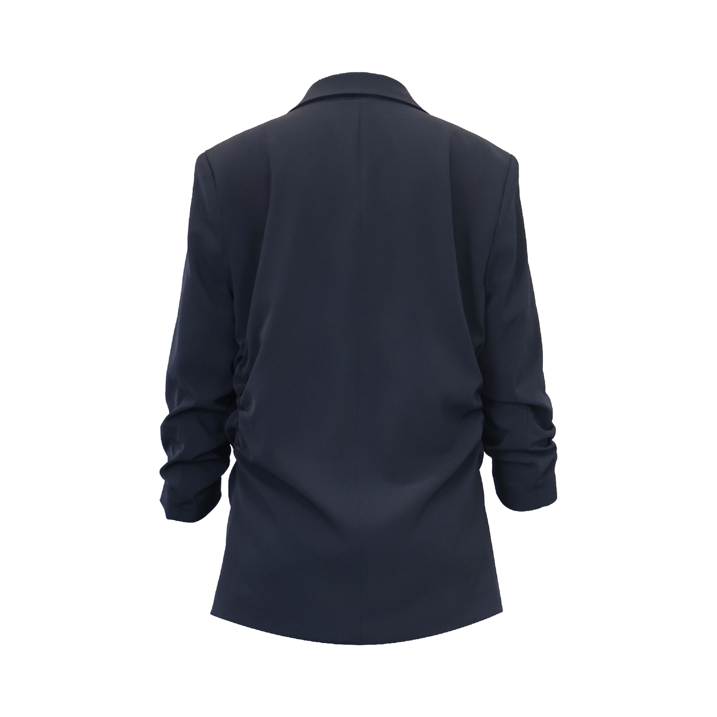 Upcycled Ruffled Blazer – Sustainable Women’s Jacke