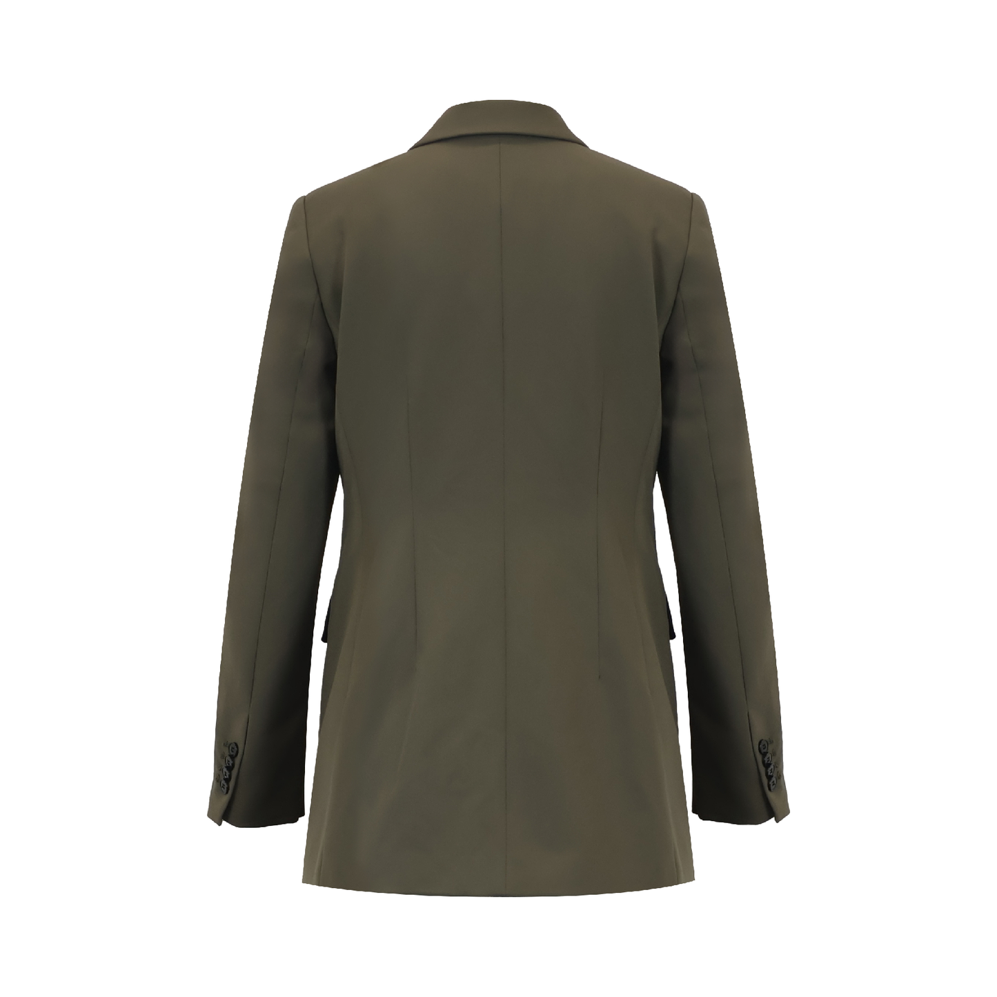 Adjustable Reconstructed Blazer with Metallic Zippers